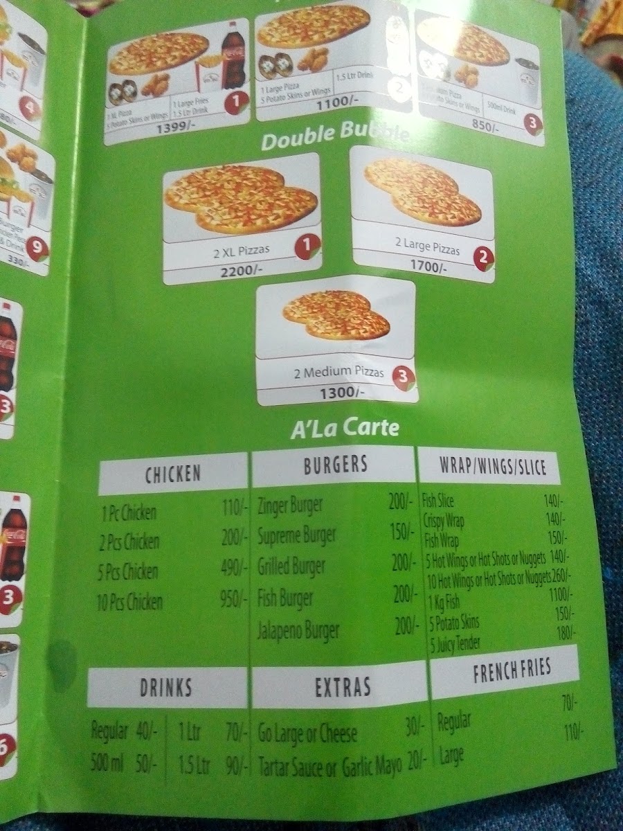 Menu Fdfc - Fast Food - Adyala Road Branch-6